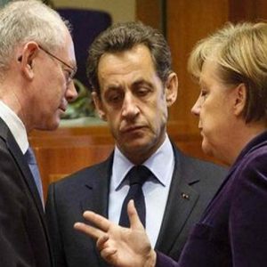 Sarkozy-Merkel ke Van Rompuy: tidak ada dana struktural untuk negara yang tidak berbudi luhur