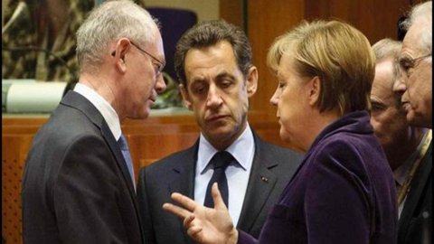 Sarkozy-Merkel ke Van Rompuy: tidak ada dana struktural untuk negara yang tidak berbudi luhur