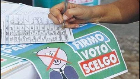 Anti-Porcellum referendum, over one million signatures in Cassation