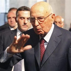 Napolitano: “L’Italia non chiederà aiuti all’Ue”
