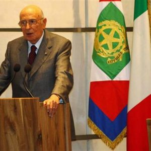 Napolitano: "A política faz a sua parte"