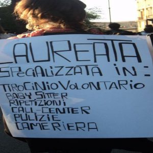 Italia, adevăratele victime ale crizei sunt tinerii