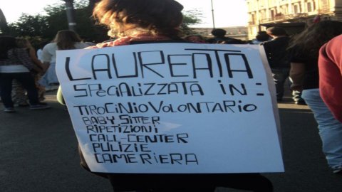 Italia, la vera vittima della crisi sono i giovani