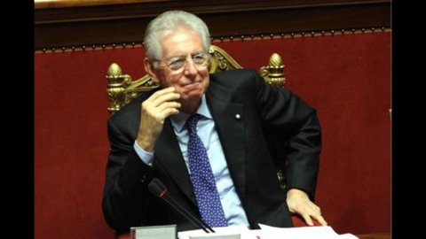 Manöver Monti im Senat, die Prüfung läuft