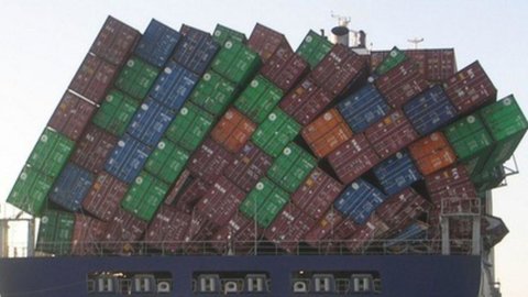 Borsa, tonfo storico per l’indice del trasporto marittimo
