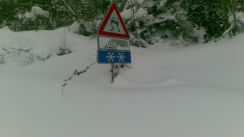 Schnee, jetzt ist Frostgefahr und die Wölfe kommen