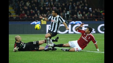 Milan does not fold Juve (1-1) and the Scudetto challenge continues amidst poisons