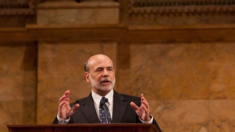 Bernanke delude i mercati tacendo ogni riferimento a nuova liquidità ma le Borse recuperano