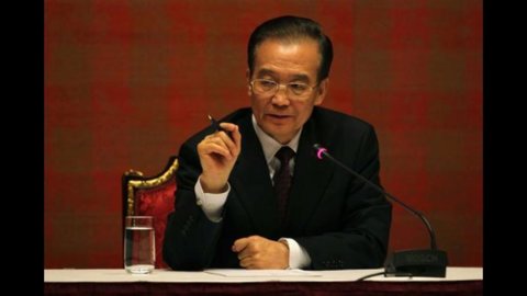 Cina, il premier Wen Jiabao rassicura i mercati