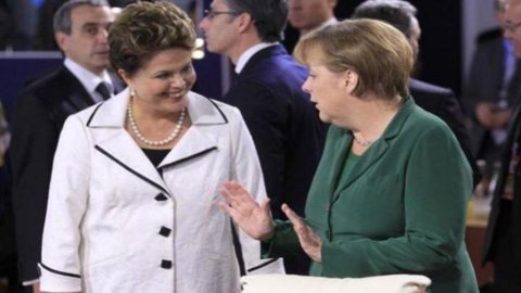 Question and answer Merkel-Rousseff on the crisis