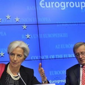 Lagarde: "suar Italia Eropa"