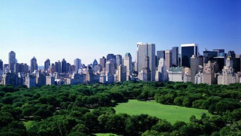 New York, Gebäude stürzt in Manhattan ein