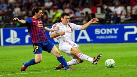 دوري أبطال أوروبا: ميلان - برشلونة 0-0. الروسونيري يعانون ولكنهم يقاومون ، والآن الكامب نو