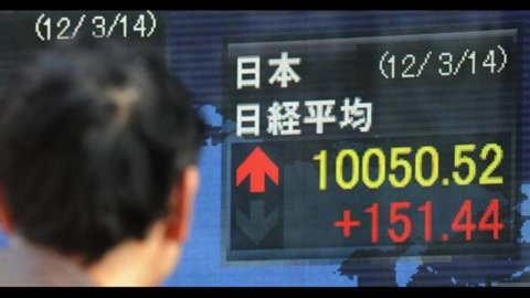 Stock market, Tokyo in the red due to Eurozone fears