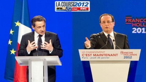 Presidenziali Francia: Sarkozy-Hollande, pareggio al 27%. La vigilia tra sondaggi ed euro-fobia