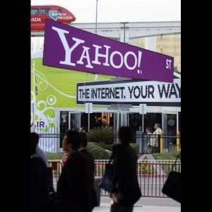 Yahoo: keuntungan booming dengan iklan online