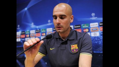 Guardiola says goodbye to Barcelona: 'I'm tired after four years'