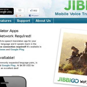 Jibbigo, l'application de traduction simultanée qui fonctionne même sans Internet