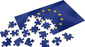 bandiera dell'europa Ue