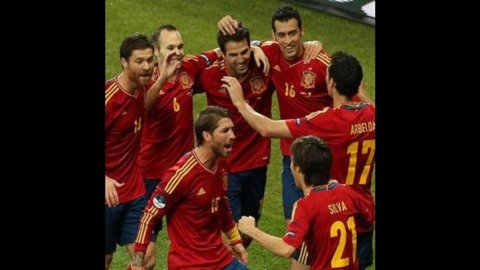 Spagna campione d’Europa: 4 a 0 all’Italia