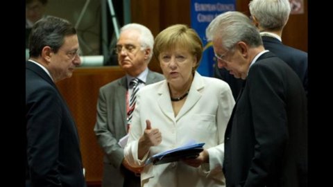 Monti reviews Merkel: overcoming resistance on anti-spreads