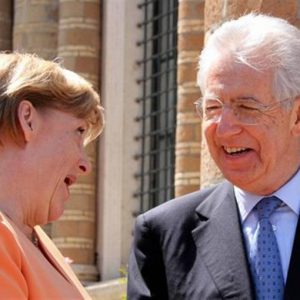 Monti und Merkel in der Villa Madama: Frieden geschlossen, jetzt Wachstum