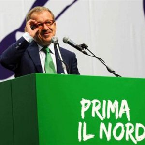 Liga Nordului, Bossi-Maroni scânteie