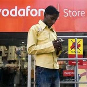 Vodafone, starker Umsatzrückgang