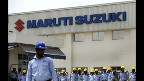 India, penguncian Maruti Suzuki