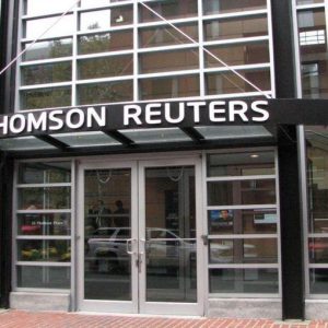 Thomson Reuters, trimestre sopra le attese: utile netto +64%