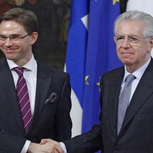 Monti vince in trasferta: il premier finlandese chiede “iniziative europee per calmare i mercati”