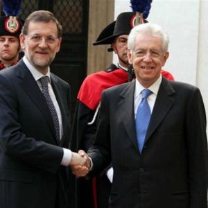 Monti-Rajoy: "Todos os países do euro devem fazer sua lição de casa sem se contradizer"