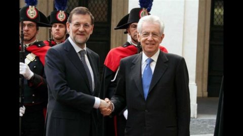 Monti-Rajoy: “Tutti i Paesi euro facciano i propri compiti senza contraddirsi”