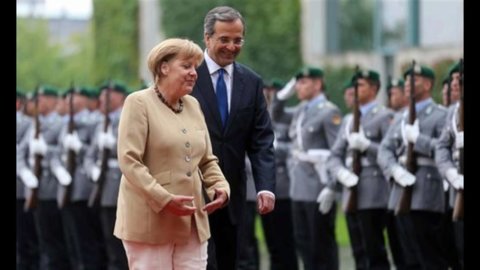 Merkel, Samaras and the pressing of the hawks