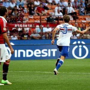 Fracaso en el debut del Milan: 0-1 con la Sampdoria en San Siro y Allegri invoca a Kakà