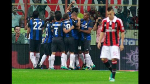 CAMPIONATO – L’Inter vince il derby 1-0: Allegri furioso con l’arbitro, e non ha tutti i torti