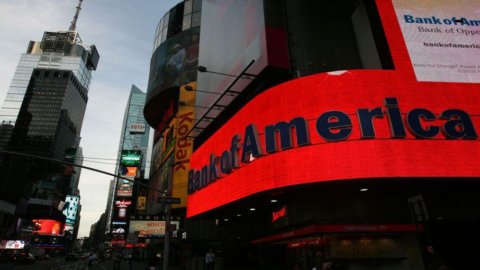 Bank of America: in calo fatturato e utili