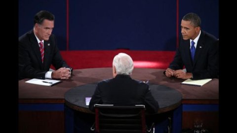 Usa, presidential TV duel: Obama better, but Romney doesn't fall