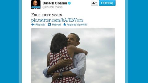 Obama rieletto: l’evento più twittato della storia