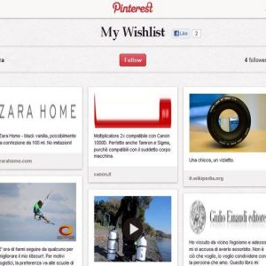 Social network, Pinterest ha trovato la sua vocazione: la lista dei desideri online