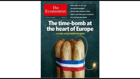 The Economist, capa chocante sobre a França: mas Paris não combina