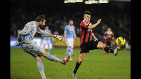 CAMPIONATO – Il Milan rimonta il Napoli con una doppietta di El Sharaawy: 2 a 2