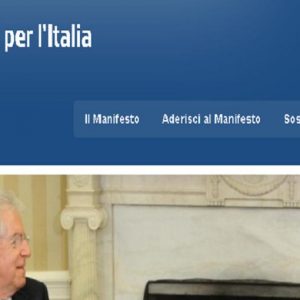 Un nouveau sujet politique sous le signe de Monti pour une nouvelle politique qui restaure l'Italie