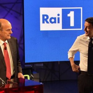 Pendahuluan kiri-tengah: Bersani memimpin, tetapi Renzi disukai di TV