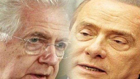 Berlusconi-Monti, este deja un duel