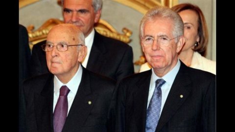 Monti heute Abend in Colle für seinen Rücktritt