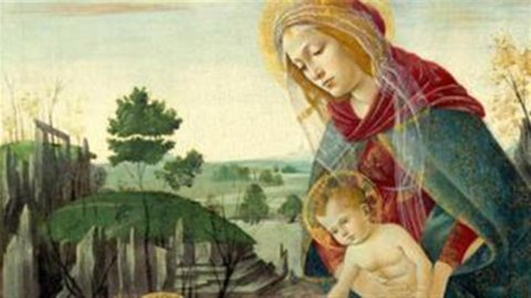 Botticelli, Madonna Rockefeller kehrt nach New York zurück