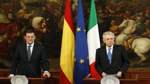 Monti: “Alcuni Paesi Ue hanno chiesto la proroga di un anno per la riduzione del deficit, noi no”