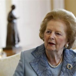 यूनाइटेड किंगडम की आयरन लेडी मार्गरेट थैचर को विदाई