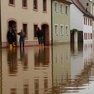 Banjir, alarm di Eropa tengah